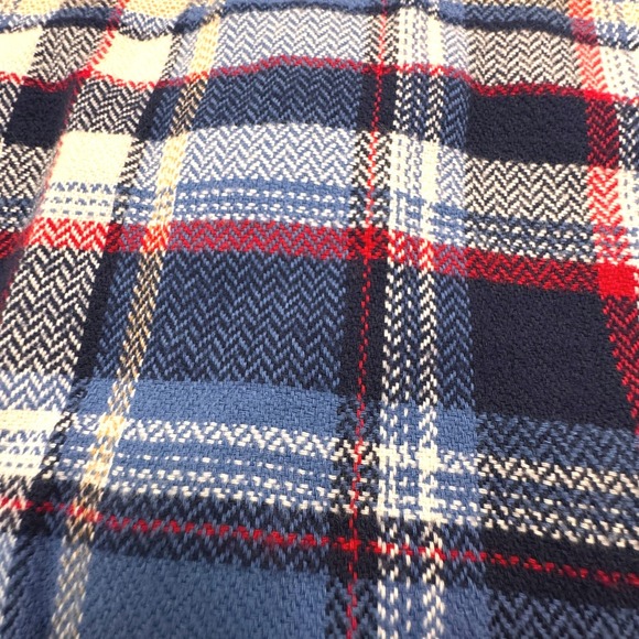 NWT Vineyard Vines Men's Classic Fit Plaid Flannel Workshirt Blue Moon Size S - Picture 10 of 10